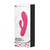 PRETTY LOVE Vibrator sa dodatkom za klitoris Ives, 30 funkcija, Roze