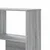 Kutni regal z knjige 4 razine artisian hrast 85x85x140cm drveni