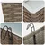 Ograda 2 pcs 80 x 17 x 17 cm Metal