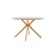 Venture Design Jedilna miza Piazza 75x120 cm siva