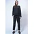 Trend Alacati Stili Ženski komplet duks i pantalone Alc-X13270, crna