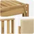 Set vanjskih sofa s jastukom 9 pcs Bijela i bež Poliester