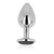 OhMama Anal Plug Metal Black 7cm