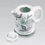 slomart Keramični kuhalnik vode Mesko MR-068-FLOWERS, 1,5l, 1500W