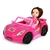 MINI AnP-29600 Mini lutka LEAN TOYS v roza kabrioletu s psom