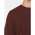 Trendyol Brown Oversize/Wide-Fit Basic 100% Cotton T-Shirt
