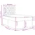 vidaXL vidaXL Box spring postelja z vzmetnico modra 120x190 cm žamet, (21305140)
