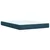 vidaXL Box spring postelja z vzmetnico temno modra 160x200 cm žamet