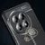 Eleganten gel ovitek Elite Guard z usnjeno teksturo in zaščito robov za Oneplus 13 - obsidian black