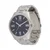 GUESS Analogna ura Elliot temno modra/srebrna