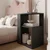 Hanah Home pomoćni sto Silent, 36 cm, antracit