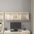 Hanah Home polica za knjige Ruby Wall Shelf, 120 cm, Moonstone / orah