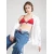 Tommy Hilfiger Underwear Nedrček rdeča/bela
