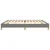 Vidaxl Posteljni okvir brez vzmetnice temno siv 200x200 cm blago