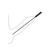 Ouch! Silicone Vibrating Bullet Plug Extra Long Urethral Sounding Black