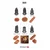 6-piece pastry nozzle set, tritan, Creativ - de Buyer