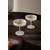 Komplet kozarcev za šampanjec ferm LIVING Ripple Champagne Saucers 150 ml 2-pack