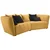 Mega Sofa Sofi senf žuta