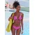 BUFFALO Bikini rdeče vijolična