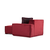 Atelier del Sofa Ugaona garnitura Lego 100x76x300cm Crvena