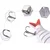 shumee Vobler PIKE ZANDER Jointed F145 SILVER-RED