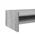 Stalak za monitor siva boja hrasta 42x24x16cm konstruirano drvo