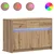 TV ormar 91 x 34 x 61 cm Hrast artisan Konstruirano drvo