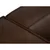 Temno rjava usnjena kotna zofa (levi kot) Madame - Windsor & Co Sofas