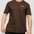 GymBeam Muška majica Basic Chocolate Brown