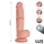 DILDO Lux Klaus Triple Density With Balls 24 cm