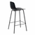 Črn plastičen barski stol 92,5 cm Whitby – Unique Furniture
