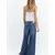 Pull&Bear Kavbojke moder denim