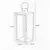 Dekorativna lanterna TOWER 29 cm zlatna