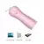 Masturbator Vibrating and Flashing Masturbation Cup, 22.8cm, Roze