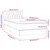 Vidaxl Box spring postelja z vzmetnico moder 90x190 cm blago