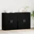 Kreveta 2 pcs Crni hrast 60 x 31 x 70 cm Konstruirano drvo