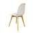 Hanah Home SND3016 set trpezarijskih stolica 4 kom, bela/hrast