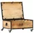 Vidaxl Klubska mizica 70x50x33 cm trden mangov les