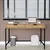 Hanah Home Radni sto Atlas 1600-61, 120x77,4x55 cm, Boje hrasta
