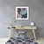 Decormat Podloga za pisalni stol Deciduous pattern 140x100 cm 2 cm