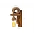 Opviq KN14 Zidna lampa, Braon