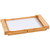Kesper Poslužavnik za serviranje sa sklopivim nogama 59x33x24cm bambus, Smeđi