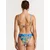 Shiwi Bikini modra/temno rumena/zelena/korala