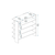 Hanah Home Sargel Atlantic Cipelarnik , Braon