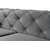 Atelier del Sofa Ugaona garnitura Como Eco, 270x180x72 cm, Antracit