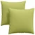Jastučići za sofu 2 pcs Svijetlo zelena 60 x 60 cm tkanina