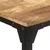 Greatstore Jedilna miza 140x70x76 cm robusten mangov les