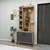 Hanah Home Cipelarnik sa čivilukom Julendor, 74.4x33x182.8 cm, Antracit
