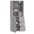 Visoka komoda siva sonome 69,5x34x180 cm od konstruiranog drva
