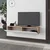 Hanah Home TV Komoda Francy 135, 135x25x31,7 cm, Bela